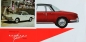 Preview: Volkswagen Karmann-Ghia 1500 Coupe Modellprogramm 1966 Automobilprospekt (1551)